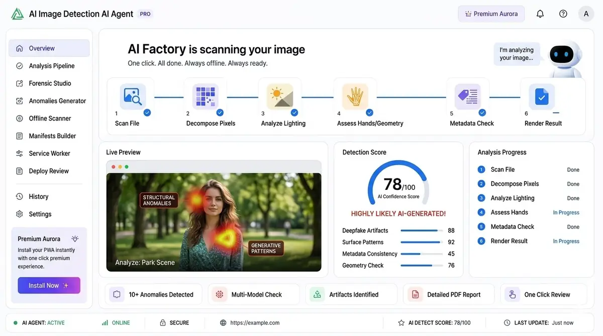 AI content roadmap Game Master — example of the AI tool dashboard software